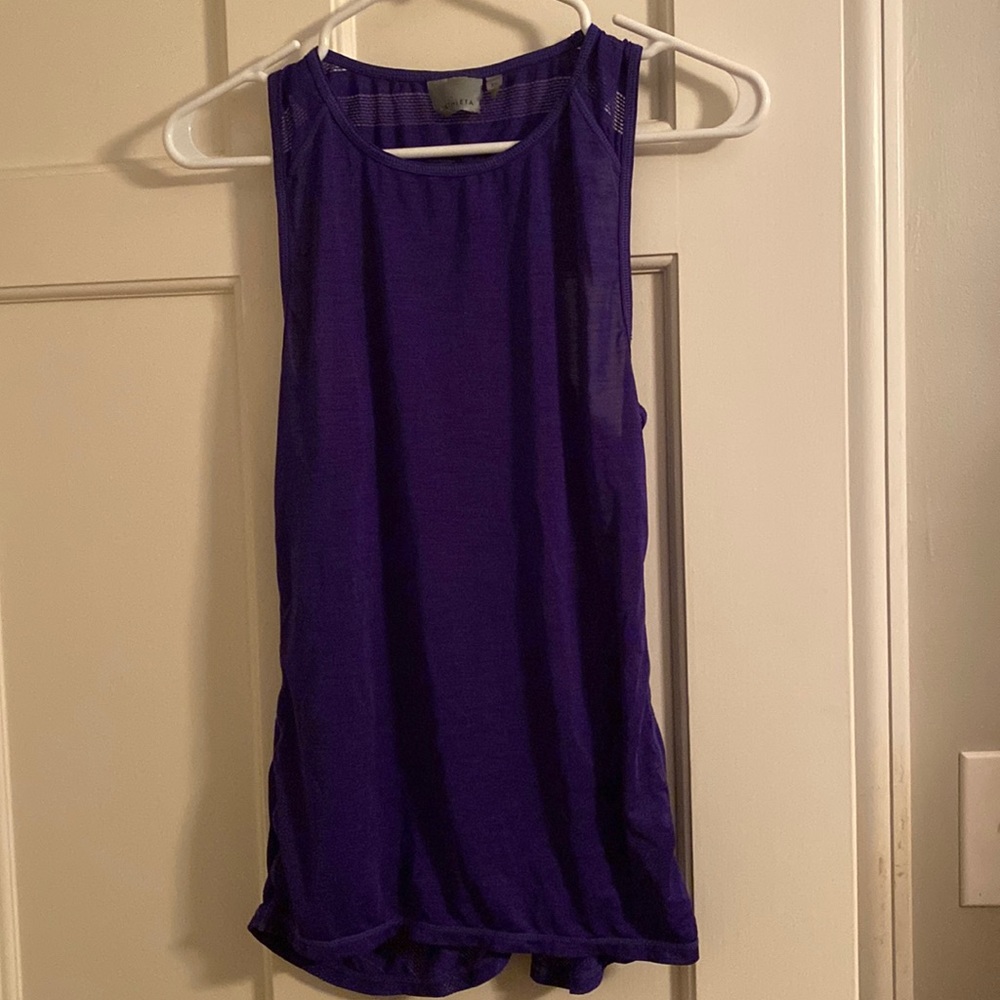 Purple Athleta tank top